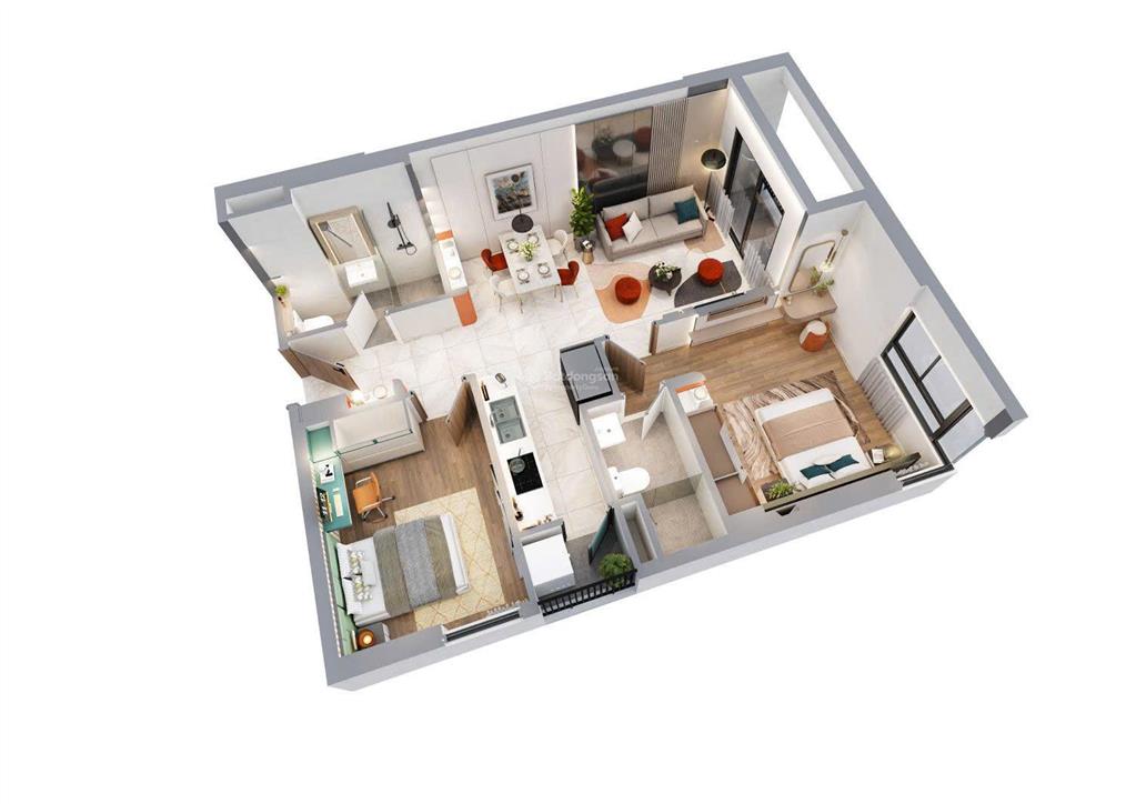 Mua nhà chỉ với 6.8 tr/tháng  ngay metro 1b  tặng ngay bộ smarthome 80tr