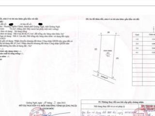 Đất nền nghĩa chánh, gần bến xe, chính chủ, vuông vức, đường bê tông 2,5m, quy hoạch 4,5m