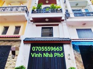 Nhà 5 tầng btct mới xinh lung linh, full nội thất, 54m2, nở hậu, 4pn, 6wc, hxh, khu vực sầm uấ