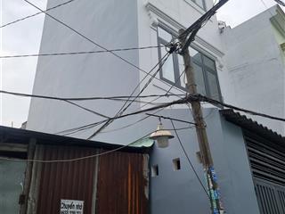 Bán nhà mới hẻm ô tô đường cách mạng  tân thành. 4 x 7  3 tầng  ô tô ngủ trong nhà giá 3,65 tỷ