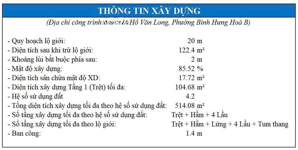 Mặt tiền hồ văn long  nguyễn thị tú  125m2  5x22m  nở hậu  kinh doanh tốt chỉ hơn 9 tỷ