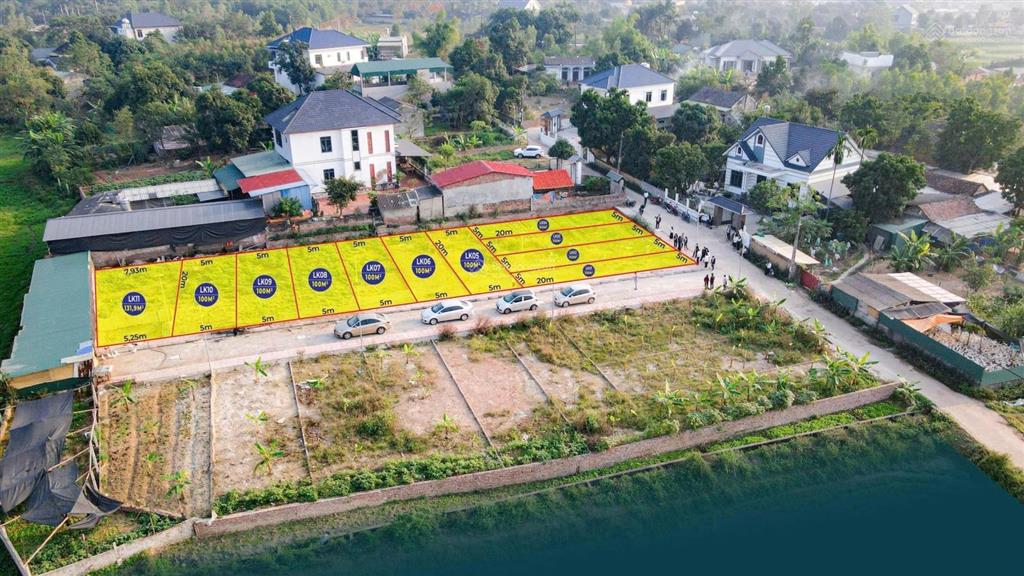 Đất nền full 100% thổ cư giáp kcn sổ hồng từng lô chuẩn bị ra hàng