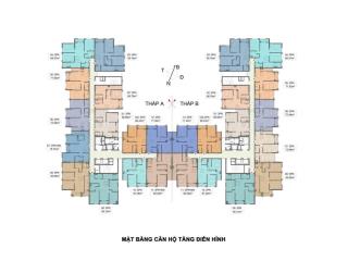 Bán căn hộ 2pn, 2vs tầng đẹp giá tốt tại chung cư moonlight vân canh hoài đức