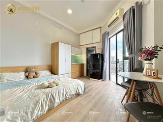 Khai trương căn hộ ban công full nội thất sát đại học kinh tế (ueh), htv, cầu kiệu, chợ tân định