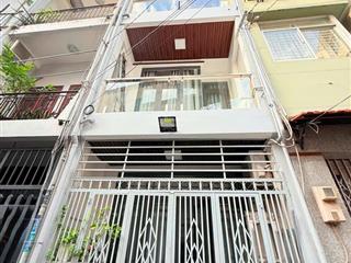 Hxh nhà mới đẹp trung tâm p13 tân bình, 43m2, 3 tầng btct 5 phòng, sổ nở hậu hoàn công đủ, chỉ 6.x