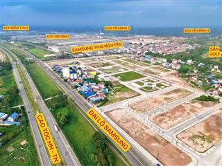 Mở bán quỹ hàng ngoại giao đợt 1 dự án yên bình new horizon cạnh kcn samsung  phổ yên thái nguyên