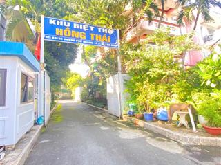 Bán đất khu biệt thự hồng thái đường phổ quang tân bình  10m x 22m gần sân bay  55 tỷ