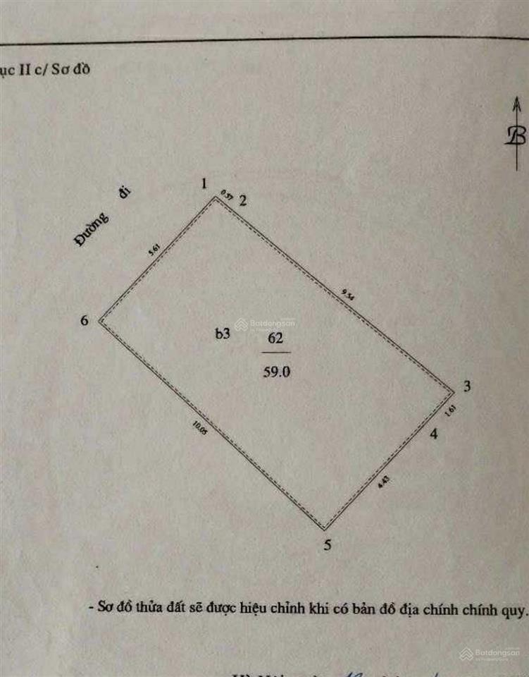 La thành,59m2 sổ to, 5.6m ngang, nở hậu, đất vàng gần vinhomes giảng võ tăng cao