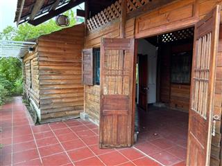 Chủ bán gấp 2 căn nhà vườn bằng gỗ 1,2ha cây trái, ao cá tại định quán chỉ 3 tỷ (còn thương lượng)