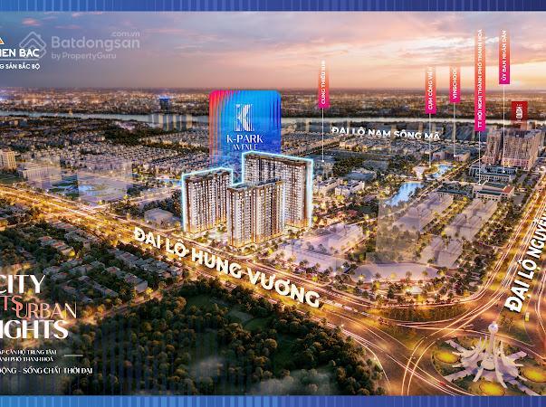 Bán căn hộ cao cấp 2pn, tầng cao, view đẹp tại phân khu k park avenue, vinhomes starcity ck9,5%