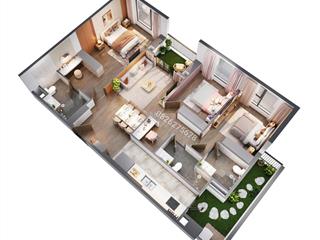 Cần bán 3 pn tòa w1 109m2  view trọn hồ khu liền kề  thiết kế thoáng  hỗ trợ khách vay ngân hàng