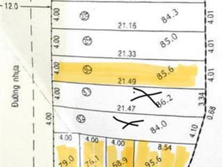 Bán đất Khu dân cư 36 căn An Phú Đông 27, Quận 12, Tphcm