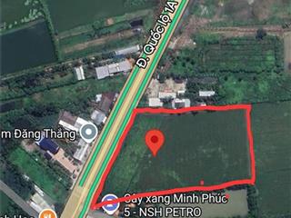 Chính chủ bán gấp đất mặt tiền Quốc lộ 1A Vĩnh Long, 14.244,3m², ngang 113,19m, giao