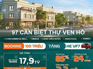 Chuẩn bị mở bán swan lake, nhận booking 100 triệu/suất từ cđt vinhomes