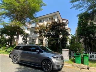 Quá rẻ luôn ! biệt thự góc 2 mặt tiền  ven sông trần não  4 tầng  24x15m  giá tìm đối thủ 65 tỷ