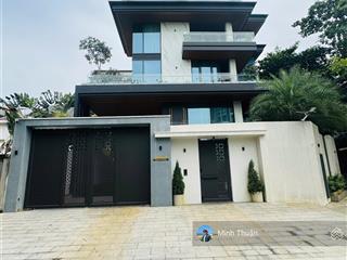 Rẻ hơn thị trường 40 tỷ ! biệt thự góc 2 mt view sông,trần não  320m2  4 tầng  giá rẻ chỉ 47 tỷ