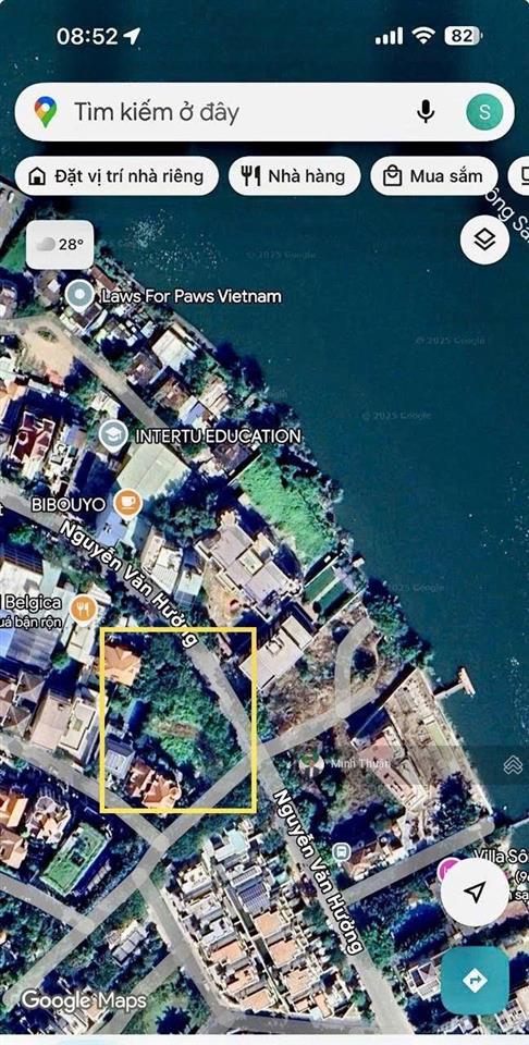 Bán lô đất đẹp nhất nguyễn văn hưởng ! góc 2 mặt tiền  30x18m  xây hầm 5 tầng  gía chỉ 285tr/m2