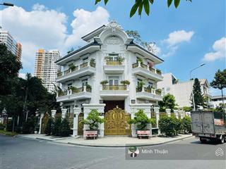 Rẻ hơn thị trường 40 tỷ ! biệt thự góc 2 mt view sông, trần não  252m2  4 tầng giá tốt chỉ 45 tỷ