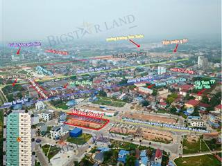 Một lô duy nhất nằm lõi trung tâm, đối diện chợ ba hàng chợ lớn nhất phổ yên, mặt tiền 6m