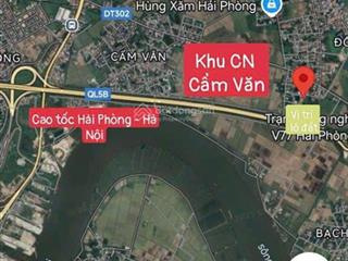 Lô đất giá đầu tư chưa tới 500 triệu tại cẩm văn, an lão