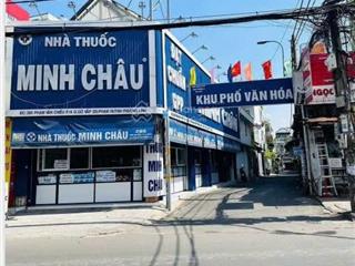 Bán mt căn góc phạm văn chiêu  p14, dt 7m x 14m, 3 tầng, giá chỉ 8.5 tỷ tl