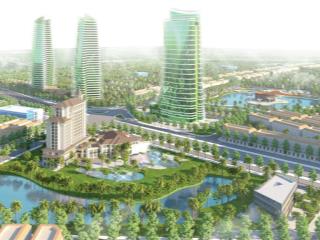 Căn nhà liền kề đối diện mặt chung cư dự án alluvia