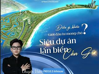 Chính thức chủ đầu tư nhận booking cần giờ 100tr/1 suất ưu tiên chọn căn và giá tốt