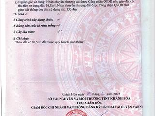 Chính chủ cần bán gấp lô đất 2 mặt tiền đường phạm ngũ lãothị trấn vạn giã, vạn ninh