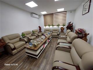 Nhà geleximco 90 m2 4 tầng mặt công viên hoàn thiện mặt tiền 6m