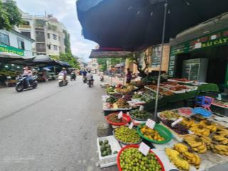 Mặt phố nguyễn viết xuân mặt chợ bông đỏ 6 tầng kinh doanh