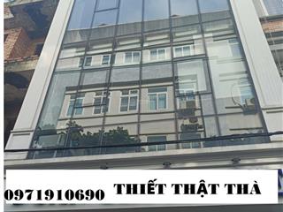 Chính chủ bán  tòa văn phòng vạn phúc 75m²  6 tầng có hầm  khu phân lô hiếm