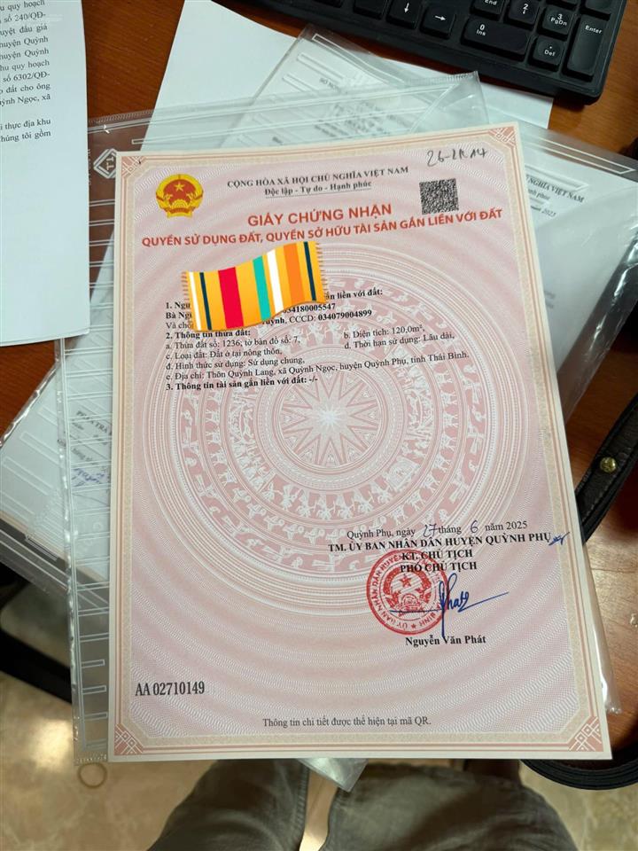 120m2 mt 6m vuông đẹp đất đấu giá 12tr/ m2