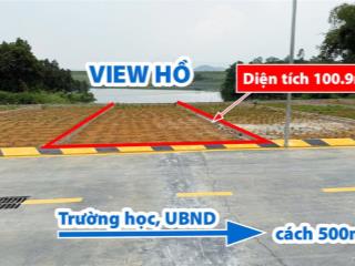 Bán đất tại phường kim sơn, sơn tây, hà nội, 100m2 view hồ siêu đẹp