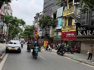 Nhà mặt phố chùa láng lô góc 2 mặt tiền, 4tầng dt 75m2, giá chỉ 51 tỷ