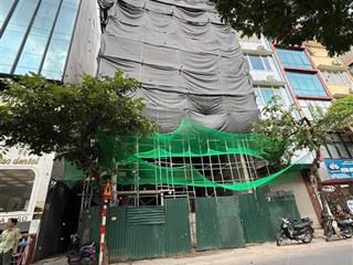 Vip số 1 mặt phố nguyễn khang view sông trung tâm cầu giấy tòa văn phòng lô góc thang máy dòng tiền