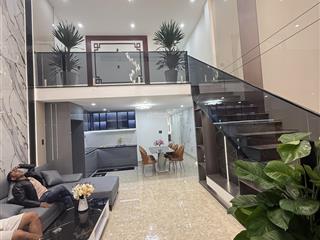 Nhà gác lửng mới xây dựng hoà xuân