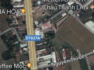 Đất nền bán tại nguyễn thị lệ, bình tâm, tân an, long an, 1,25 tỷ, 105 m2, view đẹp