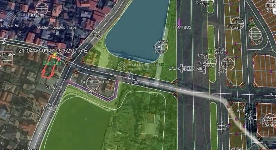 Bán 51.4m2 đất xóm 7 lại đà, đông hội, đông anh ngõ 3,5m. tài chính 6.6tỷ, quy hoạch cực đẹp