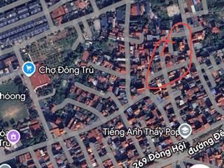 Chuyển nhượng 56m2 đất đông trù, đông anh tài chính ~ 87tr/m2.