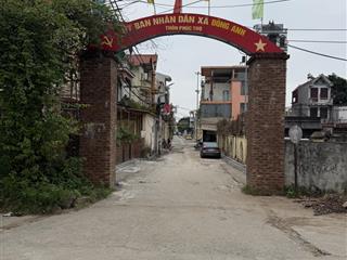 Bán 47m2 phúc thọ, mai lâm. mặt tiền = hậu 5,16m, ngõ thông, ko lỗi lầm.