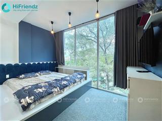 Cho thuê căn hộ 1pn full nội thất view kính  nhà thang máy  mặt tiền đường ngô gia tự