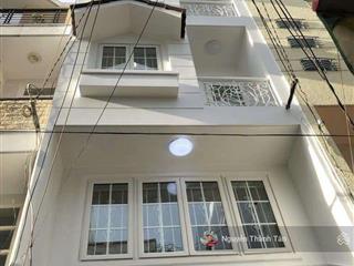 Bệnh viện nd gia định, hẻm xe hơi, 4 tầng, đón tết  4tỷ5