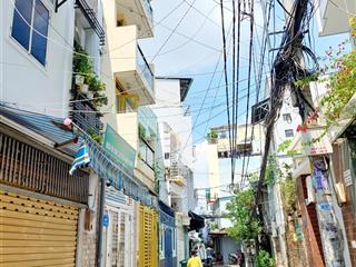 Chủ bán gấp nhà hẻm xe hơi, dt 60m2 (4x15m), nhỉnh 6tỷ, gần chợ bà chiểu, phường 5, bình thạnh