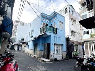 Chủ bán nhà riêng, gần chợ bà chiểu, sau lưng đh hồng bàng, dt 70m2, xây mới chdv cho thuê, p2 bt