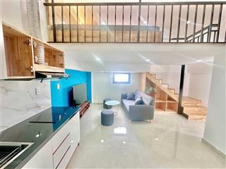 Cho thuê căn hộ duplex cửa sổ, full nội thất, thang máy  gần tòa nhà viettel