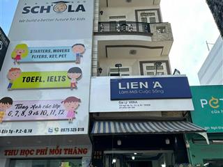 Siêu phẩmsiêu vị trí mt ngô gia tự, quận 10, dt 4.1x20m, 4 tầng, hđt 120tr/tháng, 35 tỷ