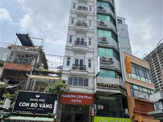 Khách sạn  siêu vị trí mt cô bắc, quận 1, dt 4x20m, hầm 7 tầng, hđt 150tr/ tháng, 39 tỷ