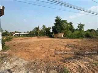 Kẹt tiền bán nhanh lô đất mtđ.ql60 đa phước hội mỏ cày nam bến tre 120m2/550tr shr thổ cư 100%