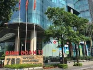 Chuyển nhượng văn phòng hạng a tòa 789 bộ quốc phòng 147 hoàng quốc việt dt sàn 1300m2 giá 55 tỷ