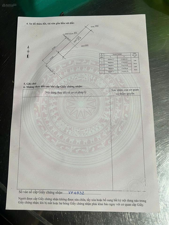 Cơ hội vàng sở hữu lô đất đẹp tại tam anh bắc  núi thành!